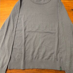 United Colors Of Benetton Gray Crewneck Sweater men’s size xl. Cotton blend